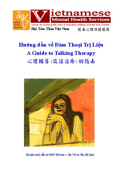 A Guide To Talking Therapy Vn Cn