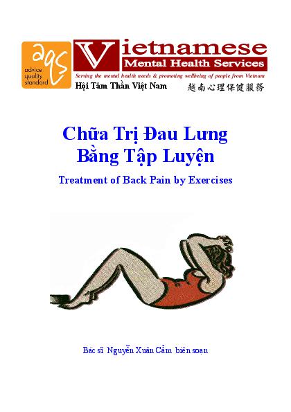 Treatment Of Back Pain By Exercises Vn