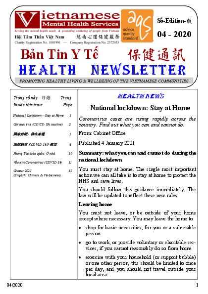 Health News 04 2020